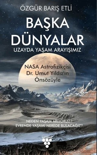 Başka Dünyalar – Özgür Barış Etli – Urzeni Yayıncılık kitap kapağı