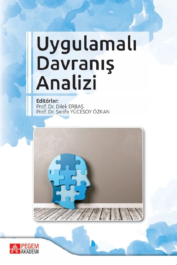 Uygulamalı Davranış Analizi – Dilek Erbaş, Elif Sazak Pınar, Emrah Gülboy – Pegem Akademi Yayıncılık kitap kapağı