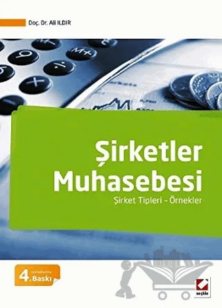 Şirketler Muhasebesi – Ali Ildır – Seçkin Yayıncılık kitap kapağı