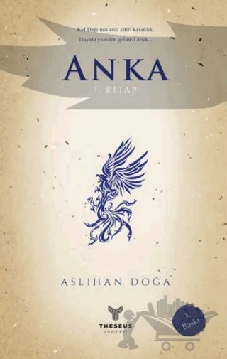 Anka 1. Kitap – Aslıhan Doğa – Theseus Yayınevi kitap kapağı