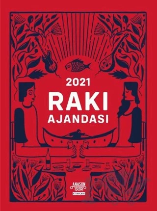 2021 Rakı Ajandası – Kolektif – Overteam Yayınları kitap kapağı