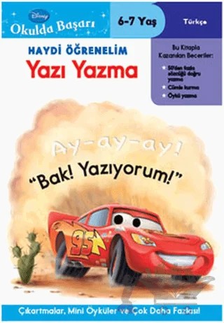 Haydi Öğrenelim - Yazı Yazma 6-7 Yaş – Kolektif – Doğan Egmont Yayıncılık kitap kapağı