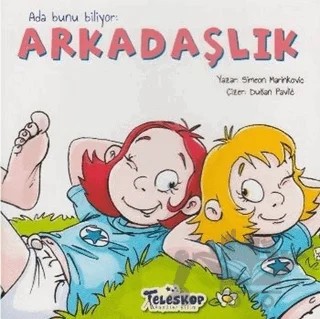 Ada Bunu Biliyor - Arkadaşlık – Simeon Marinkovic – Teleskop Popüler Bilim kitap kapağı