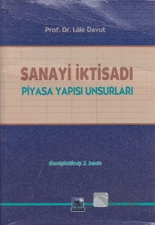 Sanayi İktisadı – Lale Davut – İmaj Yayıncılık kitap kapağı
