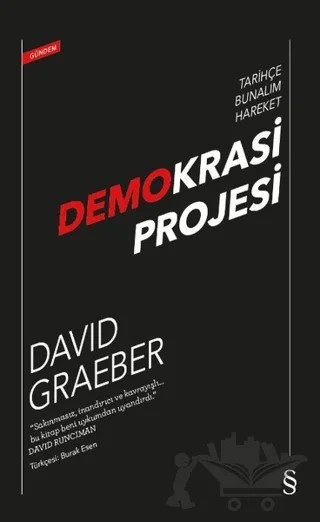 Demokrasi Projesi – David Graeber – Everest Yayınları kitap kapağı