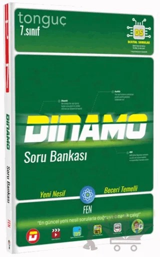 7. Sınıf Fen Bilimleri Dinamo Soru Bankası – Kolektif – Tonguç Akademi kitap kapağı