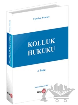 Kolluk Hukuku – Feridun Yenisey – Beta Yayınevi kitap kapağı