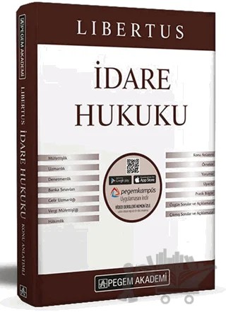 KPSS A Grubu İdare Hukuku Konu Anlatımlı – Kolektif – Pegem Akademi Yayıncılık kitap kapağı