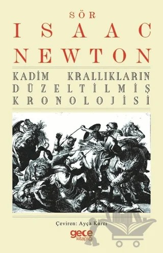 Kadim Krallıkların Düzeltilmiş Kronolojisi – Isaac Newton – Gece Kitaplığı kitap kapağı