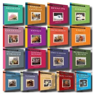 Dünya Klasikleri Seti (17 Kitap Takım) – Kolektif – Karatay Yayınları kitap kapağı