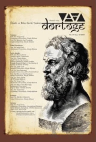 Dörtöğe Felsefe ve Bilim Tarihi Yazıları Hakemli Dergi Yıl: 10 Sayı: 20 – Dörtöğe Dergisi kitap kapağı