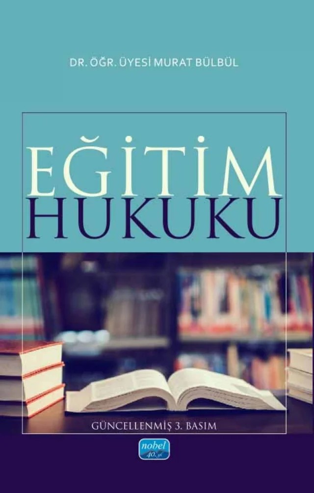 Eğitim Hukuku – Murat Bülbül – Nobel Akademik Yayıncılık kitap kapağı