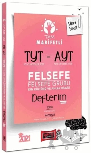 TYT AYT Tam Marifetli Felsefe Grubu Din Kültürü ve Ahlak Bilgisi Defterim – Aybüke Çakıray – Yargı Yayınevi kitap kapağı