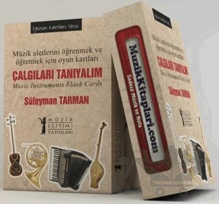 Çalgıları Tanıyalım - Eğitim Kartları Serisi – Süleyman Tarman – Müzik Eğitimi Yayınları kitap kapağı