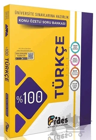 ÖSYM Soru Tipleriyle Türkçe Konu Özetli Soru Bankası – Kolektif – Fides Yayıncılık kitap kapağı
