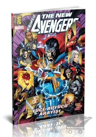The New Avengers 11. Cilt - Yüce Büyücü Arayışı – Brian Michael Bendis – Gerekli Şeyler Yayıncılık kitap kapağı
