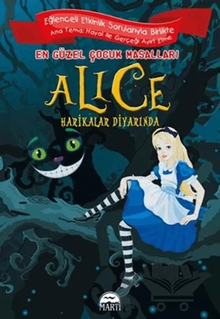 Alice Harikalar Diyarında – Kolektif – Martı Çocuk Yayınları kitap kapağı