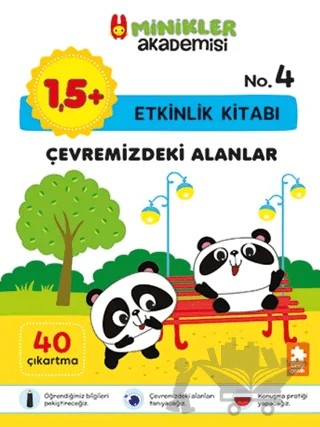 Minikler Akademisi – Çevremizdeki Alanlar – Ilona Bakše – Eksik Parça Yayınları kitap kapağı