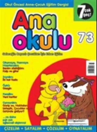 Anaokulu Sayı: 73 Anne-Çocuk Eğitim Dergisi – Boyut Yayın Grubu kitap kapağı