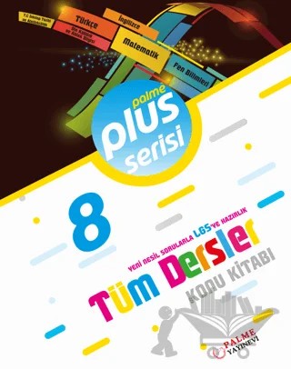 8. Sınıf Plus Serisi Tüm Dersler Konu Kitabı – Kolektif – Palme Yayınları kitap kapağı