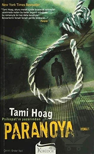 Paranoya – Tami Hoag – Koridor Yayıncılık kitap kapağı