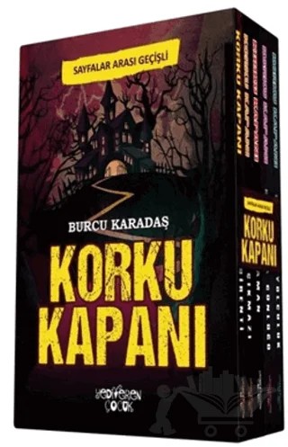Korku Kapanı Seti (5 Kitap) – Burcu Karadaş – Yediveren Çocuk kitap kapağı