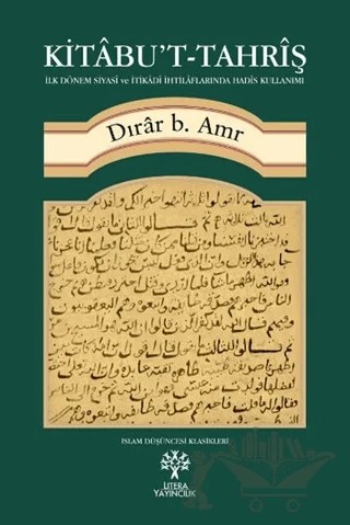 Kitabu't Tahriş – Dırar b. Amr – Litera Yayıncılık kitap kapağı