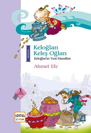 Keloğlan Keleş Oğlan – Ahmet Efe – Nar Çocuk kitap kapağı
