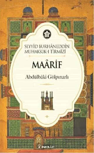 Maarif – Abdülbaki Gölpınarlı – İnkılap Kitabevi kitap kapağı