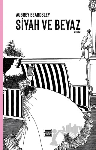 Siyah ve Beyaz – Aubrey Beardsley – Yedinci Kat Yayınları kitap kapağı