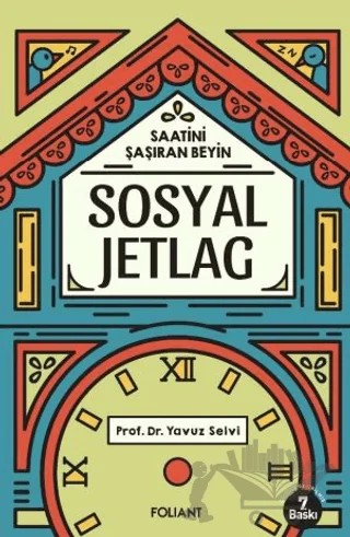 Sosyal Jetlag – Yavuz Selvi – Foliant Yayınları kitap kapağı