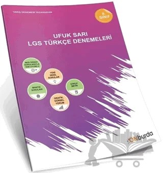 LGS Türkçe Denemeleri – Kolektif – ONburda Yayınları kitap kapağı