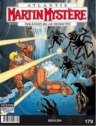 Martin Mystere Sayı 179 – Lal Kitap kitap kapağı