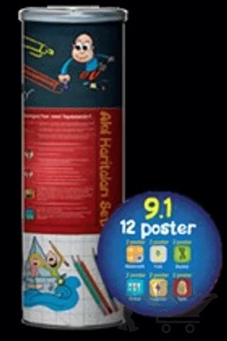 9.1 Akıl Haritaları Seti – Kolektif – Tonguç Akademi kitap kapağı