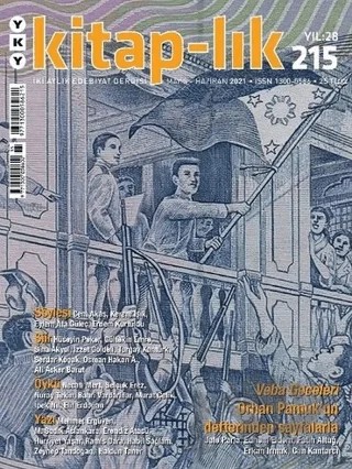 Kitap-lık Dergisi Sayı: 215 Mayıs-Haziran 2021 – Yapı Kredi Yayınları kitap kapağı