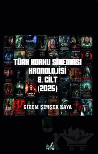 Türk Korku Sineması Kronolojisi 8. Cilt – Gizem Şimşek Kaya – İzan Yayıncılık kitap kapağı