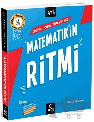 AYT Ösym Soru Tipleriyle Matematik'in Ritmi – Yılmaz Akaydın – Arı Yayıncılık kitap kapağı