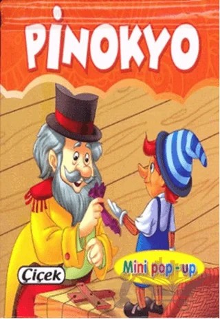 Pinokyo - Mini Pop-up – Kolektif – Çiçek Yayıncılık kitap kapağı