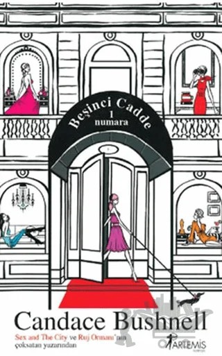 Beşinci Cadde 1 Numara – Candace Bushnell – Artemis Yayınları kitap kapağı
