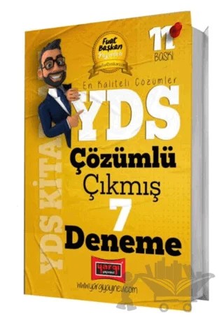 YDS Çözümlü Çıkmış 7 Deneme – Fuat Başkan – Yargı Yayınevi kitap kapağı
