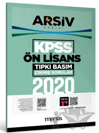 2020 KPSS Ön Lisans Arşiv Serisi Tıpkı Basım Çıkmış Sorular – Kolektif – Marka Yayınları kitap kapağı