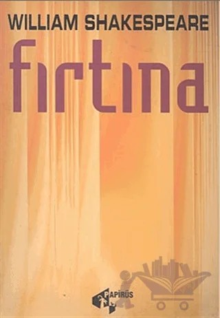Fırtına – William Shakespeare – Papirüs Yayınevi kitap kapağı