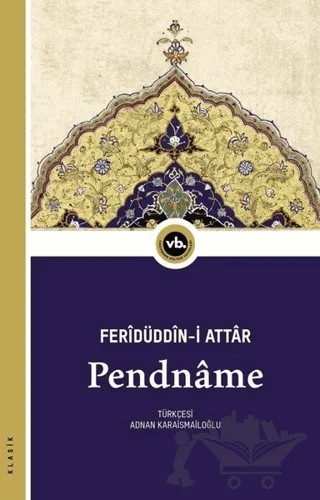 Pendname – Feridüddin-i Attar – Vakıfbank Kültür Yayınları kitap kapağı