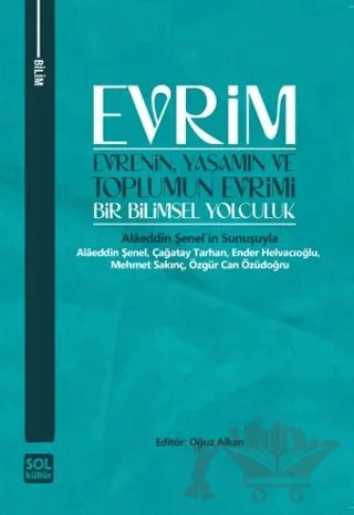 Evrim - Evrenin, Yaşamın ve Toplumun Evrimi – Oğuz Alkan – Sol Kültür kitap kapağı