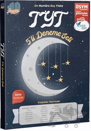 TYT 5'li Deneme Seti – Kolektif – Son Numara Yayınları kitap kapağı