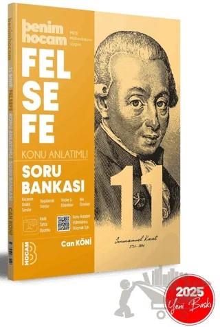 2025 11. Sınıf Felsefe Konu Anlatımlı Soru Bankası – Can Köni – Benim Hocam Yayınları kitap kapağı