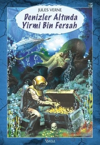 Denizler Altında Yirmi Bin Fersah – Jules Verne – Özyürek Yayınları kitap kapağı