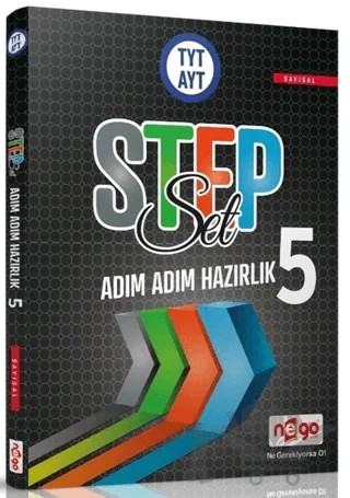 TYT AYT Sayısal 5. Kitap Step Set – Kolektif – Nego Yayınları kitap kapağı