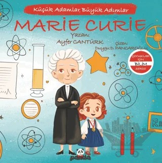 Marie Curie – Ayfer Cantürk – Beyaz Panda Yayınları kitap kapağı