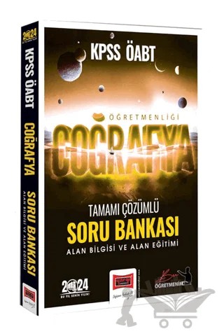 2024 ÖABT Coğrafya Öğretmenliği Tamamı Çözümlü Soru Bankası – Kolektif – Yargı Yayınevi kitap kapağı